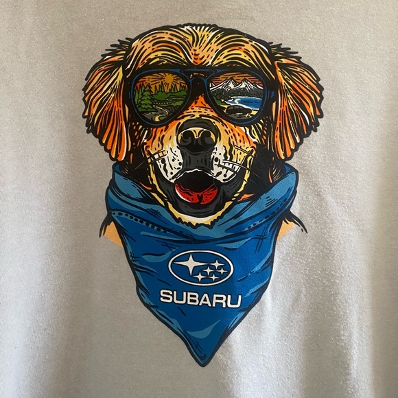Subaru Wild Tribute Dog Hoodie - Unisex XXL - Picture 15 of 16